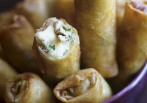 Cheese Spring Rolls